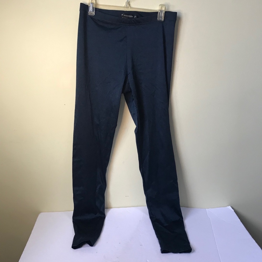 Club Monaco Shiny Spandex Stretch Leggings Sheen